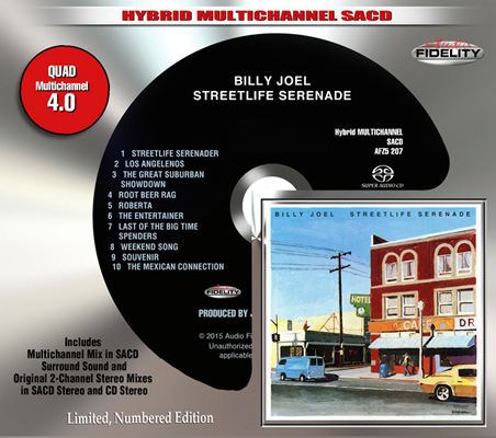 Billy Joel - Streetlife Serenade (1974) {2015, Audio Fidelity Remastered, CD-Layer & Hi-Res SACD Rip}