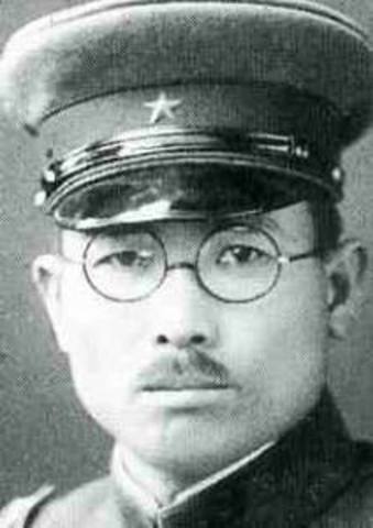 Teniente Coronel Isamu Cho, ayudante de campo del Príncipe Asaka, uno de los responsables de la fatídica orden de ejecutar a los prisioneros chinos que cayeran en poder del ejército Imperial