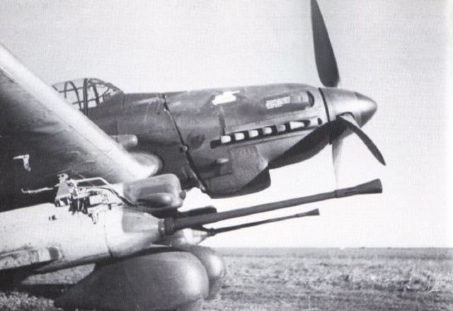 Stuka, Junker 87G-1 en un aeródromo en la estepa