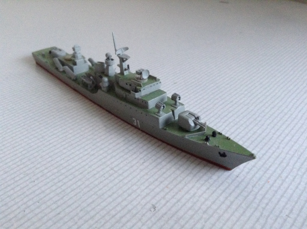 1/700 Modern Russian Navy 1159 Frigate Koni Class I Frigate Model