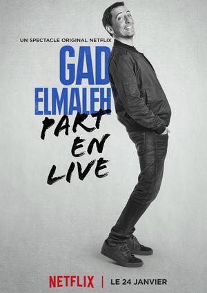 Gad Elmaleh part en Live streaming
