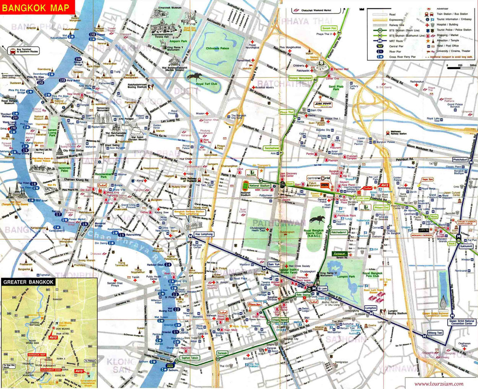 Bangkok Map