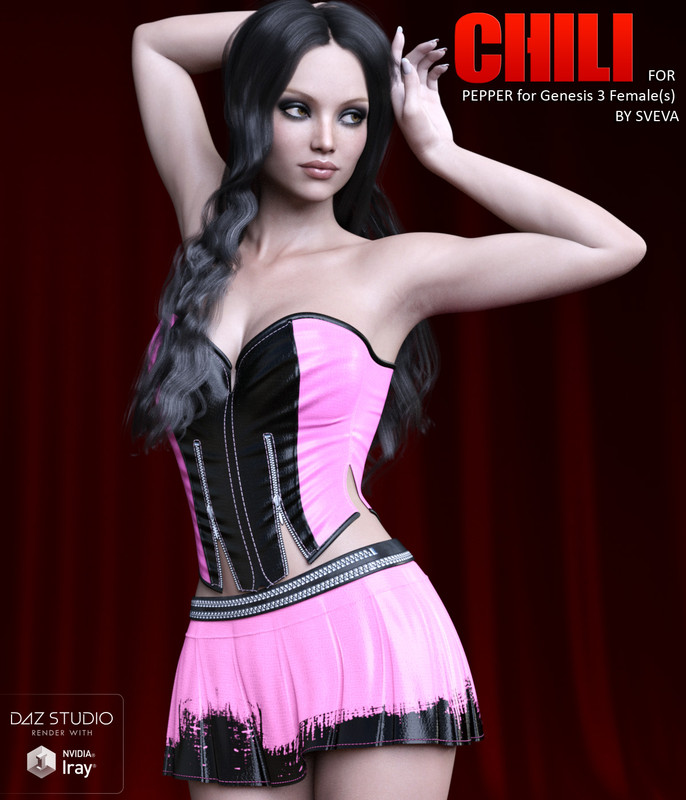 Chili for Pepper for Genesis 3 Female(s) by lilflame