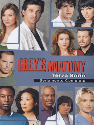 Grey's anatomy - Stagione 3 (2006-2007) 7xDVD9 COPIA 1:1 ITA-ENG-ESP