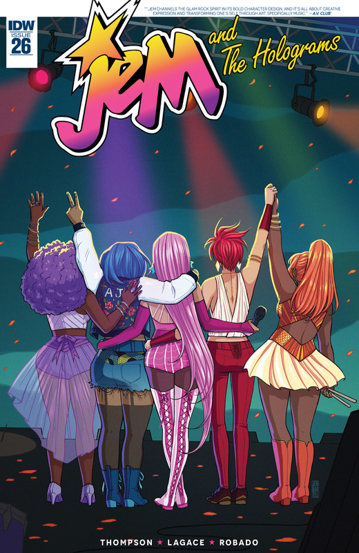 Jem and the Holograms #1-26 + Specials + Annual (2015-2017) Complete