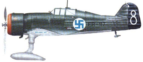 Fokker D XXI de Puhakka
