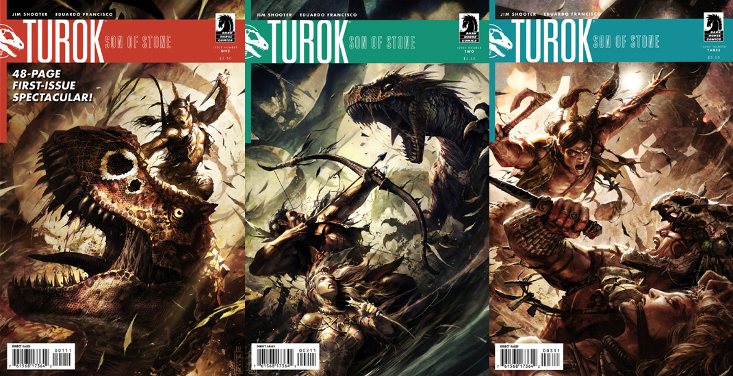 Turok, Son of Stone #1-4 (2010-2011) Complete