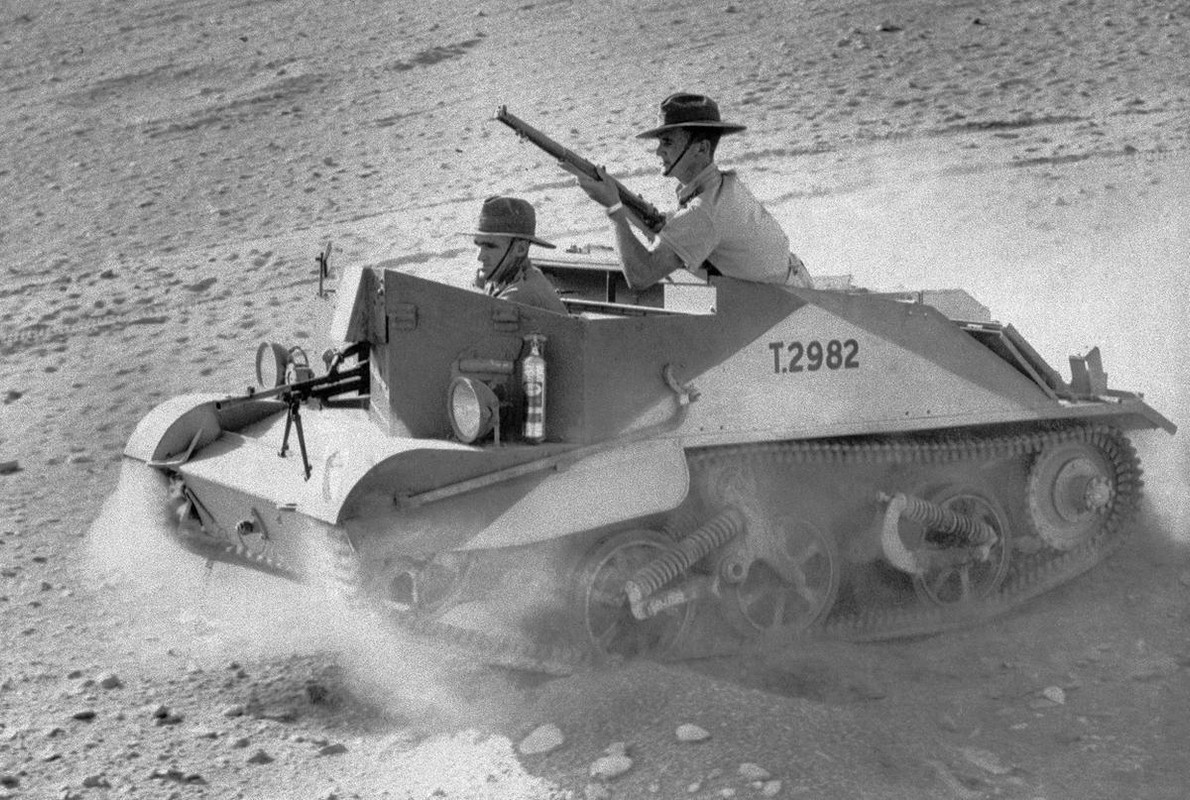 Caballería ligera australiana en el Norte de África, 7 de enero de 1941
